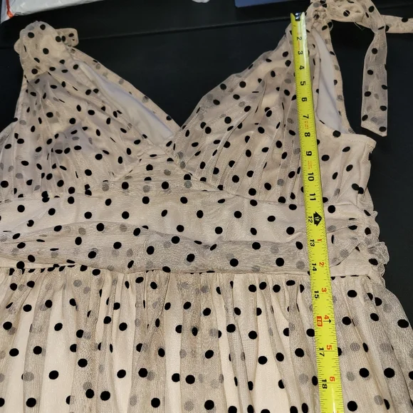 Dorothy Perkins Polka Dot Maxi Dress 10 - Picture 10 of 13